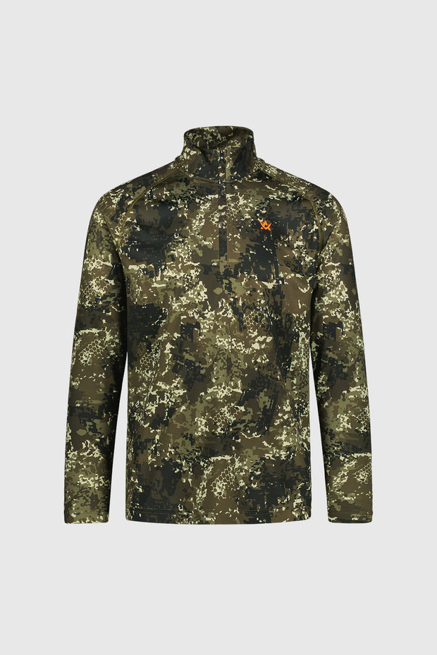 CoolDry Ms Half-Zip Top 510512 BlindTech Forest_Front WEB.jpg