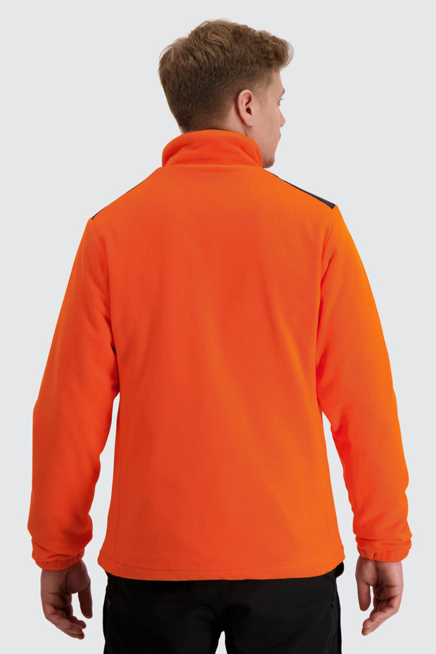 Dawson Safety Orange M Waterproof Fleece Jacket_top_9.jpg
