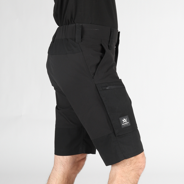 Alaska Trekking Lite Pro Ms Shorts, Black_510220_detail1 Normaali.png